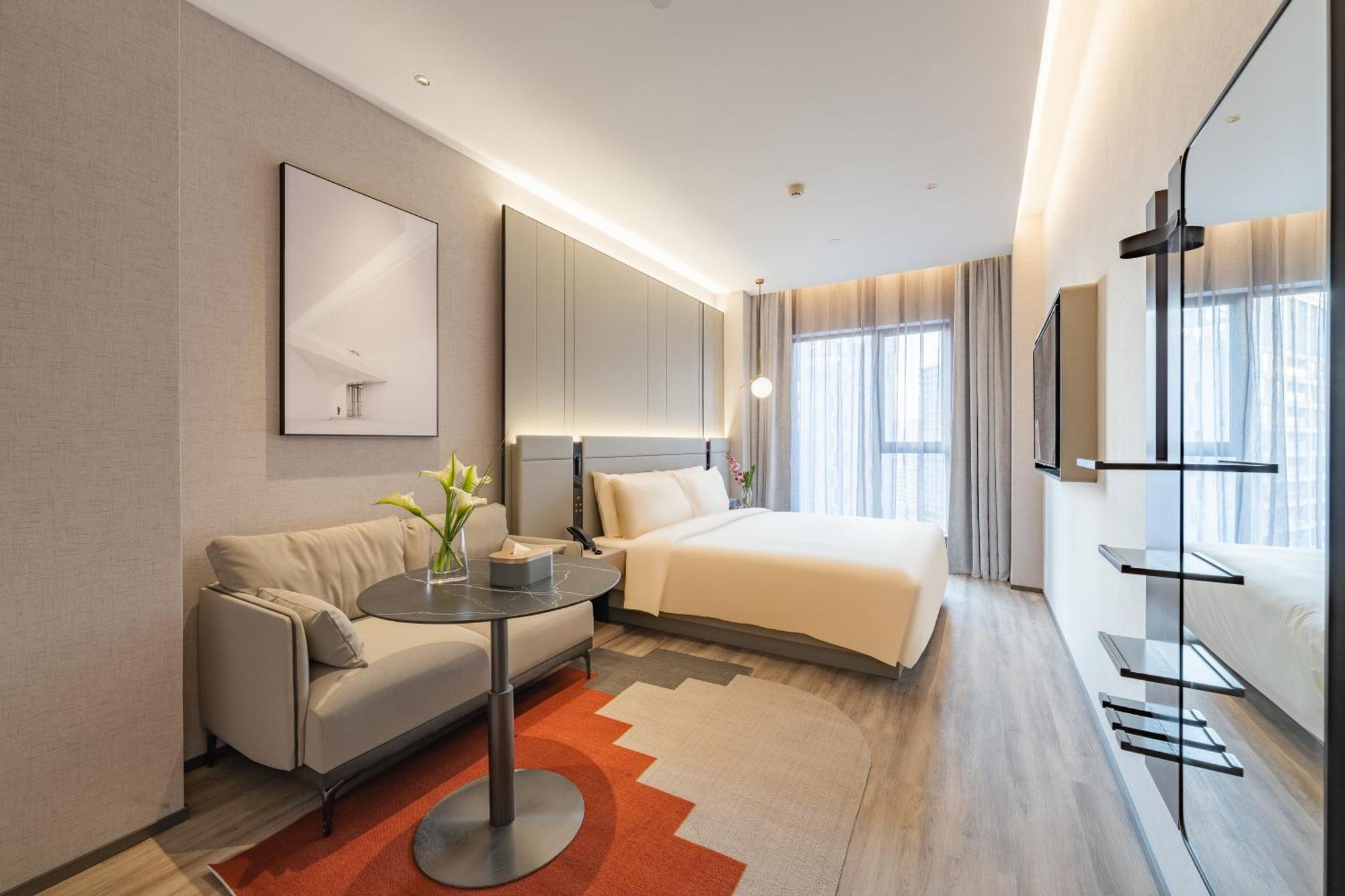 Atour S Hotel Shanghai Lujiazui Expo Center Экстерьер фото
